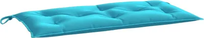 Immagine prodotto di vidaXL Cuscino per panchina da giardino turchese 100x50x7 cm Tessuto Oxford