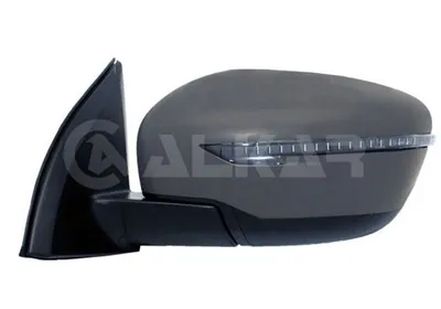 Produktbild von ALKAR 9061672 Außenspiegel Seitenspiegel Links für NISSAN Qashqai II (J11, J11) Beheizt Konvex Grundiert Elektrisch