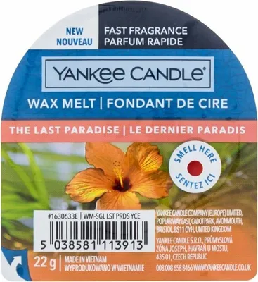 Zdjęcie produktu dla Yankee Candle The Last Paradise, Okrągły, Pomarańczowy, 22 g, 1 szt.