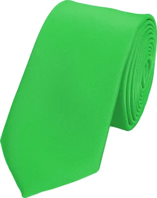 Produktbild von Fabio Farini - 1 Stück Herren Krawatte Grün - verschiedene Grüne Männer Schlips in 6cm Schmal (6cm), Hellgrün - Emerald