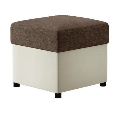 Produktbild von nabbi Schemel T3 - braun / beige