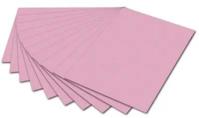 Produktbild von Folia Paper - Fotokarton Folia 2Z 50x70cm 300gr Nr26 Hellrosa | Außenschachtel ein 10 Stück