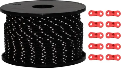 Immagine prodotto di vidaXL Corda per tenda riflettente con tendicorda 50 m 5 mm