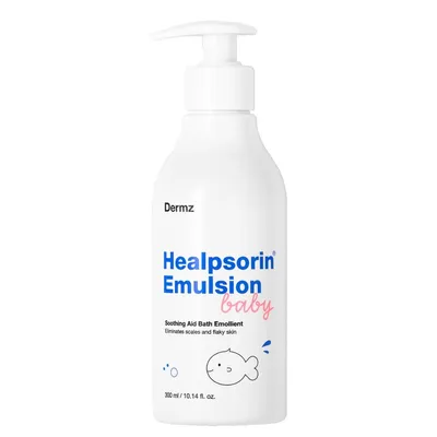 Produktbild von Healpsorin Baby Emulsion 300 ml – Sanfte Pflege für empfindliche Babyhaut, ab Geburt