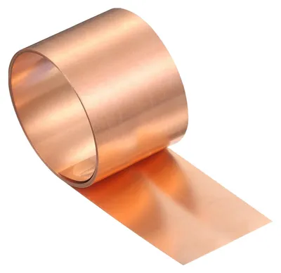 Kupferband 55 mm x 3 m, 0,1 mm dick, 99,9 % Kupfer
