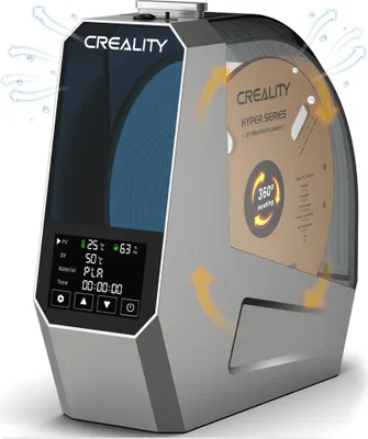 Produktbild von Creality 3D-Drucker Space Pi Filament Trockenbox, 360° PTC Heizung, Echtzeit-Feuchtigkeit, 45-70℃, 2 Filamenttypen 1.75mm 2.85mm 3D-Drucker