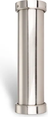 Produktbild von 2 Stück Barkonsolen Edelstahloptik 200 mm Ø 50 mm gerade