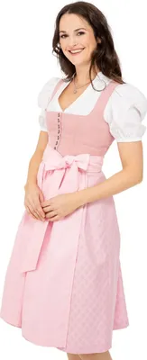 Produktbild von Dirndl Obing 70cm Länge puderrosa 42