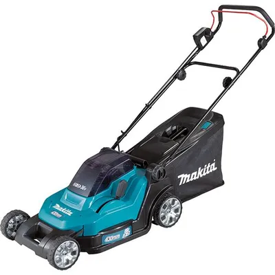 Image de Tondeuse 36V + 2 batteries 5Ah + chargeur - MAKITA - DLM432CT2