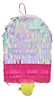 Produktbild von Bunte Pinata-Gastgeschenke - Kegel-Piñata zur Dekoration | Partydekorationen für Geburtstagsfeiern, Tierthemenpartys, Schuldekorationen, Gastgeschenke