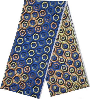 Obrázek produktu pro 6 metrů africké polyesterové voskované látky Různé barevné vzory Geometrický vzor Barevné pro DIY šaty FP6258