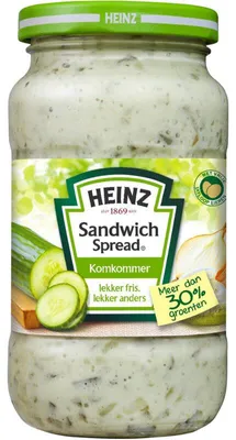 Obrázok produktu pre Heinz Sandwich Spread Komkommer 300g – Krémová uhorková nátierka na občerstvenie