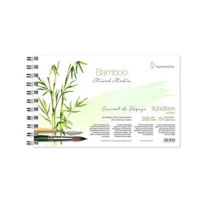 Produktbild von BAMBOO CARNET DE VOYAGE HAHNEMÜHLE Gemischte Medien