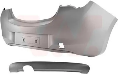 Produktbild von VAN WEZEL Heckstoßstange Stoßfänger Hinten für OPEL Corsa E Schrägheck (X15) Corsa E Schrägheck Kastenwagen (X15)
