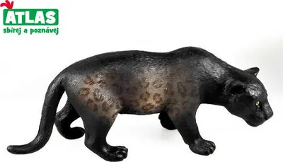 Produktbild von B - Figur Fleckenleopard schwarzer Panther 11,5 cm