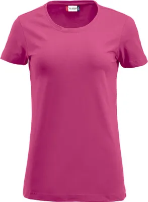 Produktbild von Clique Damen Top Carolina S/S aus Stretch Single-Jersey mit Rundhalsausschnitt