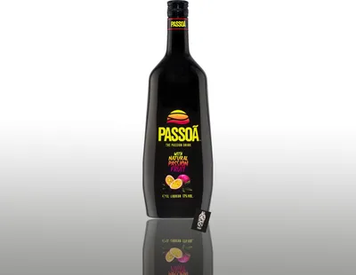 Produktbild von Passoa Liqueur Likör mit Passionsfrucht 1L 17% Vol. - [Enthält Sulfite]