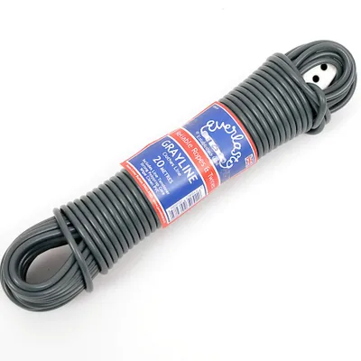 Productafbeelding van EVERLASTO Grayline PVC waslijn, 4,8 mm x 20 meter