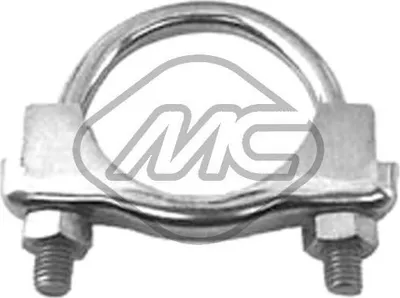 Produktbild von Metalcaucho 00596 Auspuffschelle Schelle Ø54mm