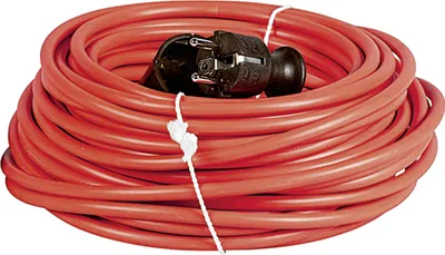 Obrázok produktu pre REV 0016251814, 25 m, Vnútorný, Typ F, Type F (CEE 7/4), 1,5 mm², Oranžová