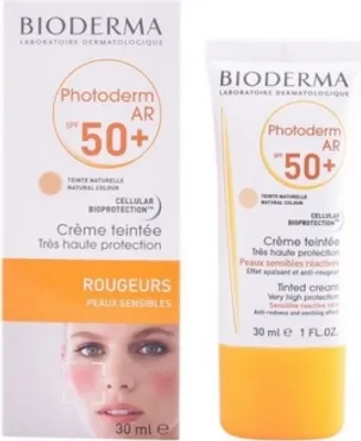 Produktbild von Bioderma Photoderm tonisierende Feuchtigkeitsemulsion AR Tinted Cream SPF 50+ Natural 30 ml