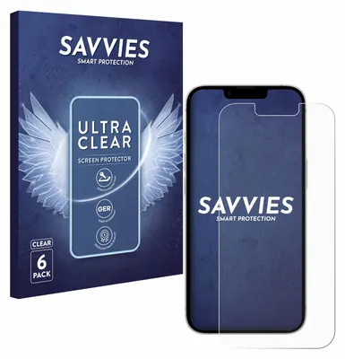 Produktbild von 6x Für Apple iPhone 17e Schutzfolie Savvies Displayschutz Display Schutz Folie Klar Transparent