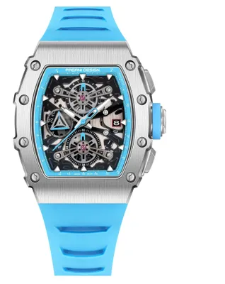 Produktbild von Herrenuhr Pagani Design Fusc, Chronograph, Blau / Silber