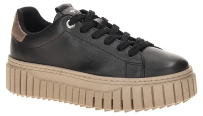 Produktbild von Tamaris 23702 Damenschuhe - sportliche Schnür- Halbschuhe schwarz NEU