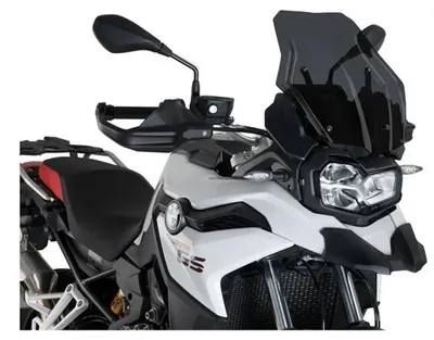 Produktbild von Windschild Puig Touringscheibe 410 x 365 mm mit ABE für BMW F750GS, F850GS, F850GS Adventure, F800GS Bj. 2018 - 2026