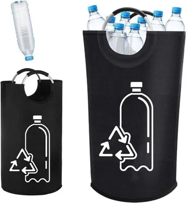 Produktbild von 82l Behälter für Pfandflaschen, Handgriffe, Küchenlagerung