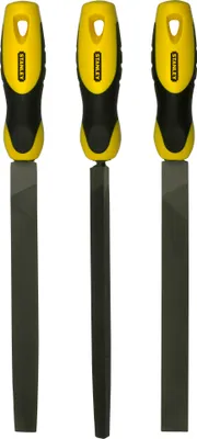 Produktbild von Stanley Pilniki rowniaki - plaski polokragly kwadratowy 200mm 3szt. 22-464
