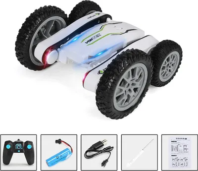 Zdjęcie produktu dla Zdalne sterowanie Stunt Car Cool Light 2.4G RC 360Degree High Speed Obrót 4 Drive Toy