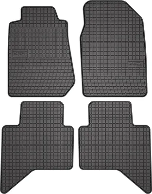 Zdjęcie produktu dla 2011-2018 Isuzu D-Max dywaniki gumowe czarne 4 szt