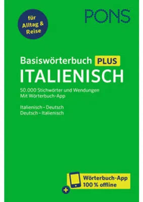 Image de PONS Basiswörterbuch Plus Italienisch