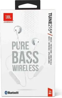 Immagine prodotto di Słuchawki douszne JBL Tune 215BT białe bezprzewodowe