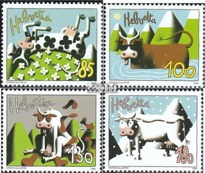 Produktbild von Briefmarken Schweiz 2006 Mi 1973-1976 (kompl.Ausg.) gestempelt Comiczeichnungen