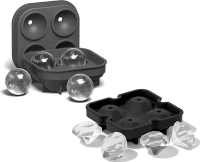 Produktbild von Silikonformen Set Boys and Girls für Eiswürfel 2er Set