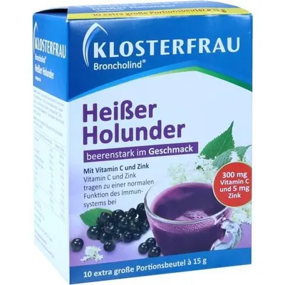 Obrázek produktu pro Klosterfrau Horký černý bez 10 sáčků