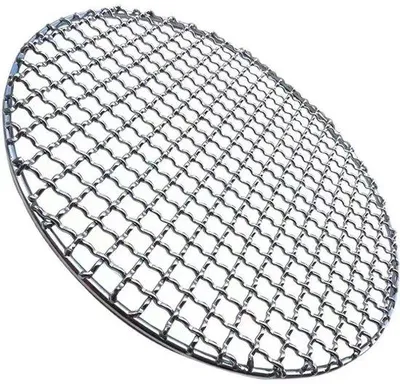 Produktbild von Stahl Grillrost - Rund - 25 cm - Ohne Füße