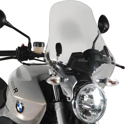 Immagine prodotto di Supporto parabrezza Kappa per BMW R 1200 R 2006-2017 nero
