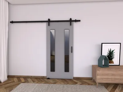 Zdjęcie produktu dla MINIO drzwi przesuwne LIFT H 96 cm Drzwi pokojowe | Szary