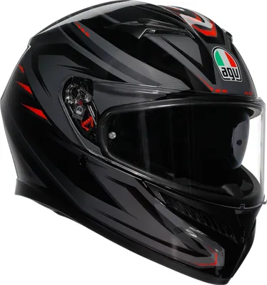 Produktbild von AGV K3 Integralhelm Syth Schwarz / Rot M