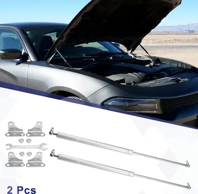 Produktbild von 2stk.Gasdruckfeder 445N/100Lbs Gasd?mpfer Universal Gasdruckd?mpfer Kompressionsfeder Sto?d?mpfer 25 Zoll für Wohnmobil Auto LKW