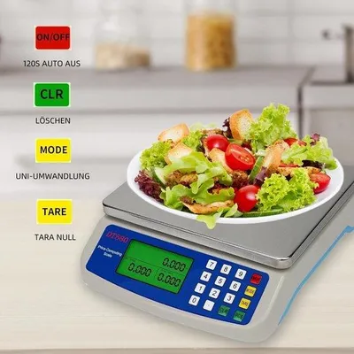 Productafbeelding van Digitale Keukenweegschaal met LCD-Display en Tarra-Functie