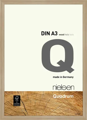 Immagine prodotto di Cornice Nielsen Quadrum in legno 29,7x42 cm rovere naturale DIN A3