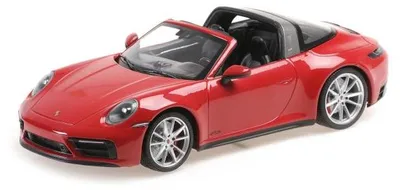 Produktbild von Minichamps 1:18 PORSCHE 911 (992) Targa 4 GTS 2021 - red