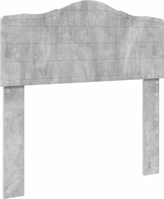Produktbild von vidaXL Kopfteil Beton Grau Holzwerkstoff