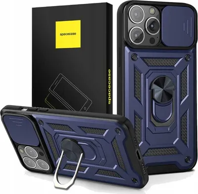 Immagine prodotto di Custodia SPACECASE Camring per iPhone 13 Pro Max Blu