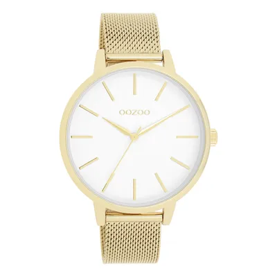 Produktbild von Oozoo Armbanduhr gold Metall Timepieces Damen Analog-Quarzuhr UOC11363