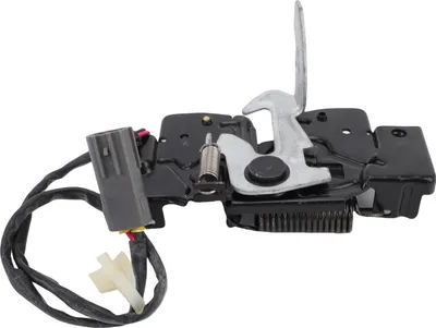 Productafbeelding van Kastslot voor de motorkap, model MA1234106, voor verbeterde veiligheid, vervangt de voorste motorkap van de Mazda 3, bouwjaar 2004-2009